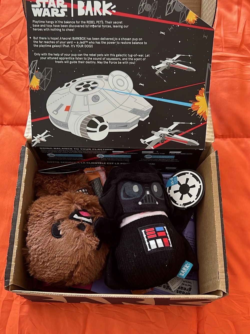 BARK Star Wars™ BarkBox - Small Dog - NWT & Sealed
